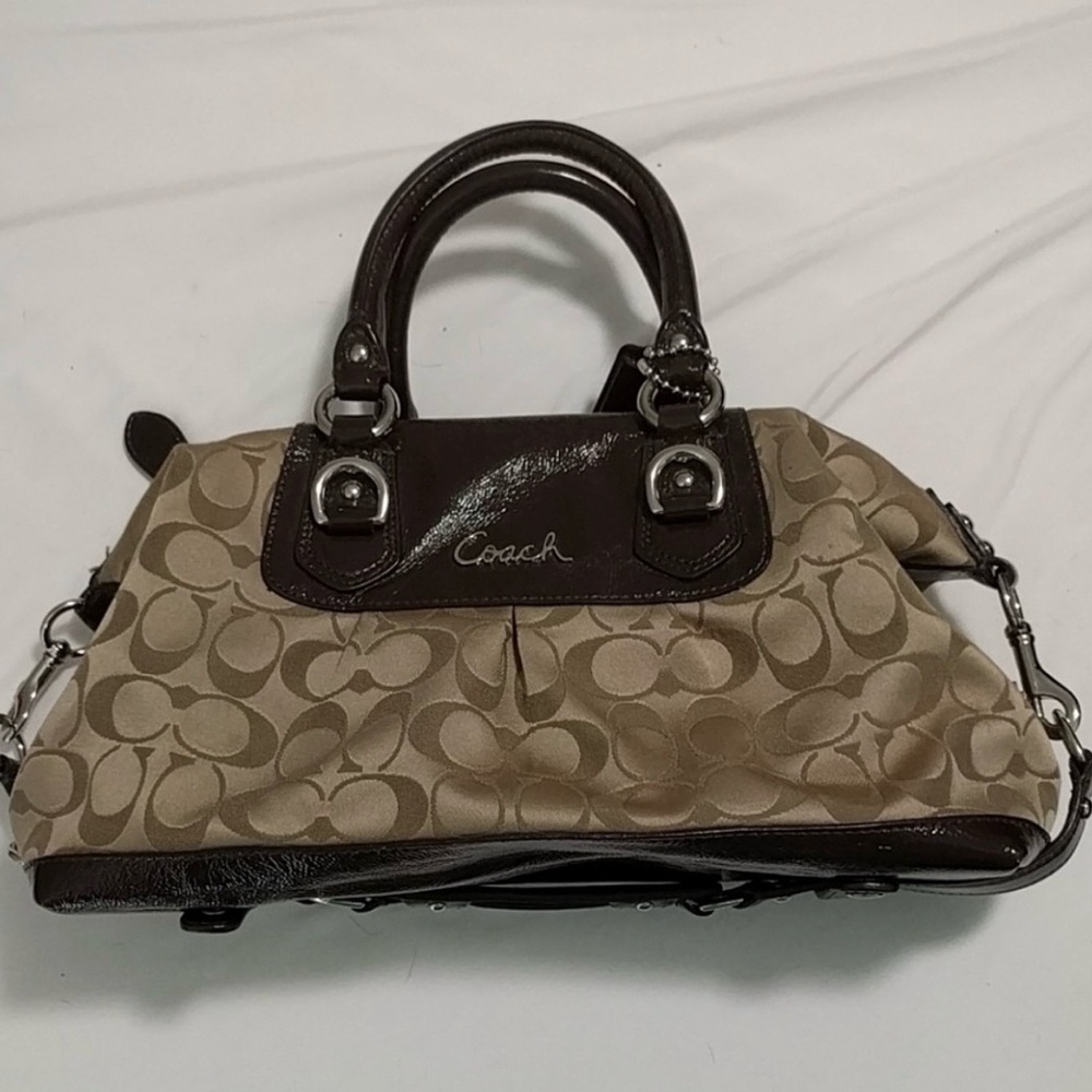 Coach Ashley Signature Satchel